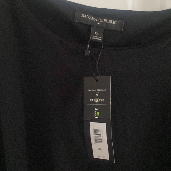 banana republic factory crepe twist-front top - Picture 4 of 5